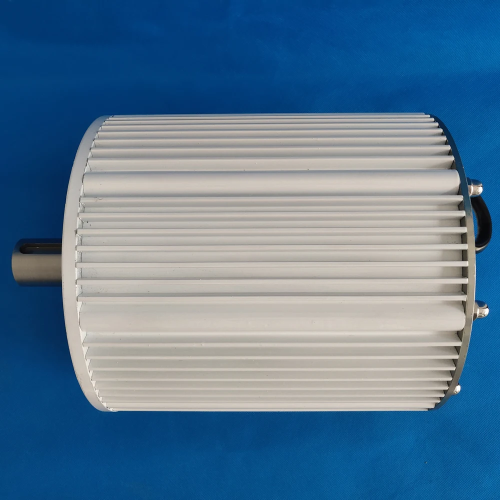 Imagem -04 - Gerador de Ímã Permanente ca Trifásica para Turbina Eólica Turbina de Água Baixa Velocidade 500rpm 20kw 50kw 100kw 96v 220v 380v Entrega Rápida