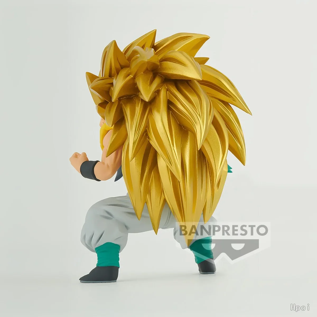 Bandai BANPRESTO-figura de acción de DRAGON BALL Z GOTENKS para niños, modelo Original de colección, sangre de SAIYANS