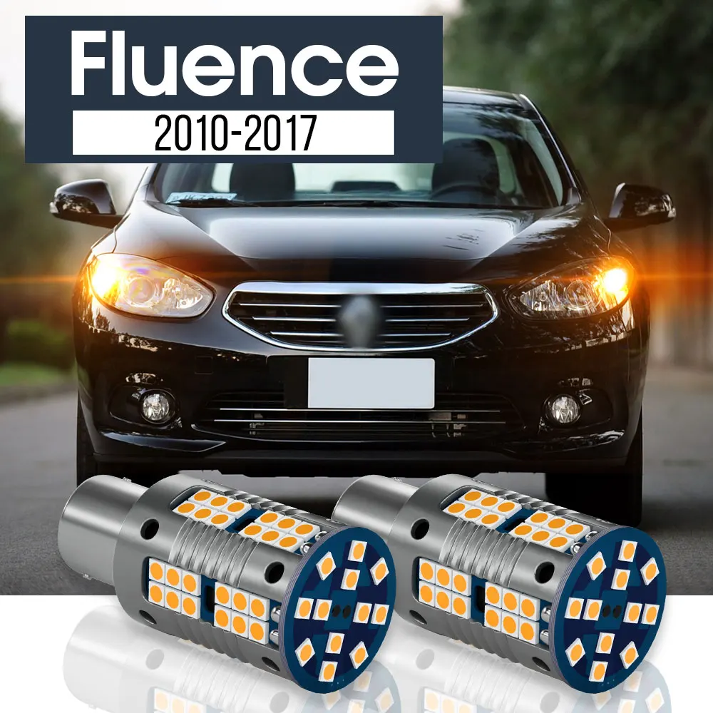 

2pcs LED Turn Signal Light Lamp Canbus Accessories For Renault Fluence 2010-2017 2011 2012 2013 2014 2015 2016