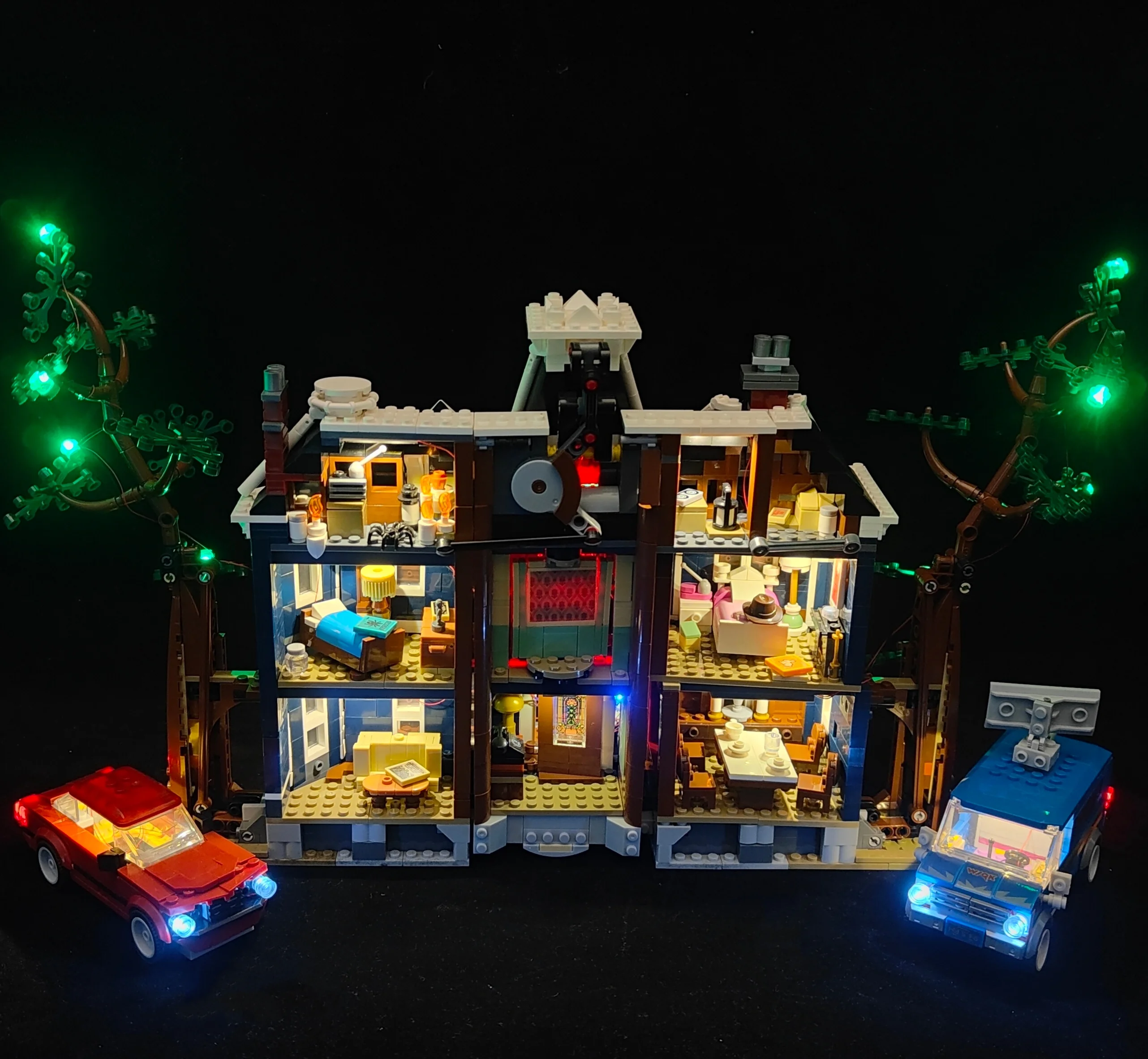 

#11370 Lighting Kit Compatible with Lego The Creel House Building Blocks(NOT Include The Model Bricks)