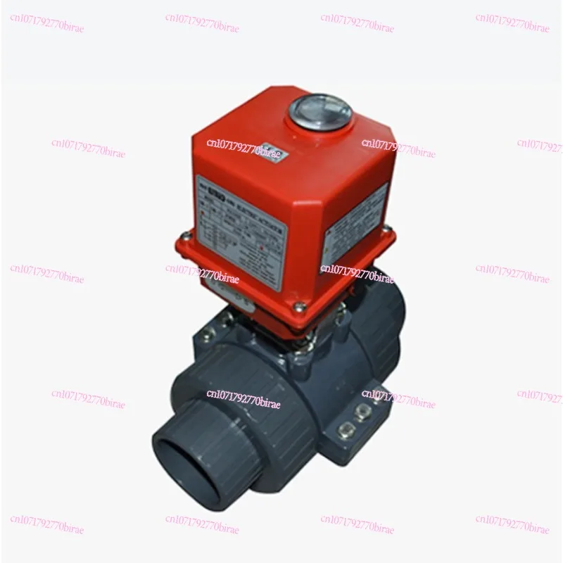 Special Electric Plastic Ball Valve Made of Flange UPVC Plastic Material Switch Industrial Manual Valve Acid and Alkali