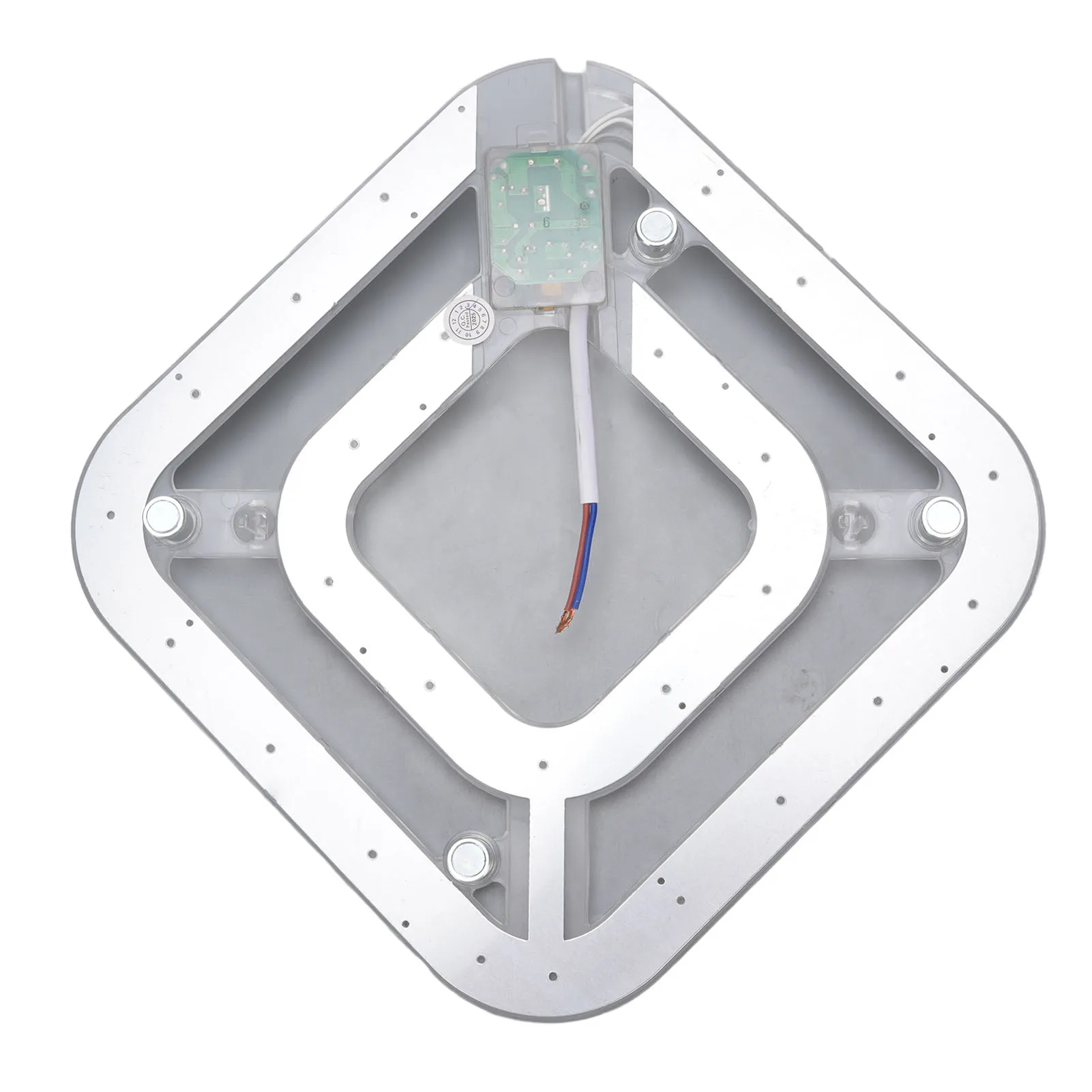 Ceiling Fan Light Panel 24W LED Ceiling Wick Module Hard Wired PC Aluminum 3 Color Temperatures for Flush Mount Ceiling Lights