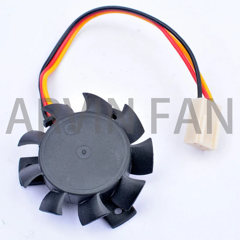 ST4010HS Diameter 37mm Mounting Hole Pitch 27mm DC12V 0.08A 0.96W 3 Lines Cooling Fan For ITX Soft Router Heat Sink