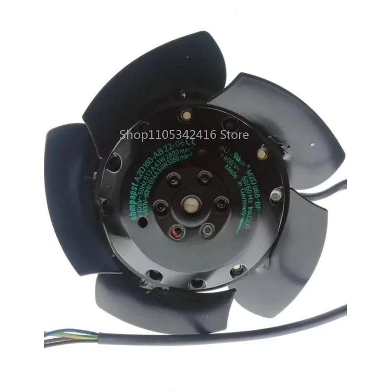 Replacement Spindle Axial Fan 400V for W2D225-EA18-15/EB14-14 & W2D155-EB08-01 Siemens Motor Cooling