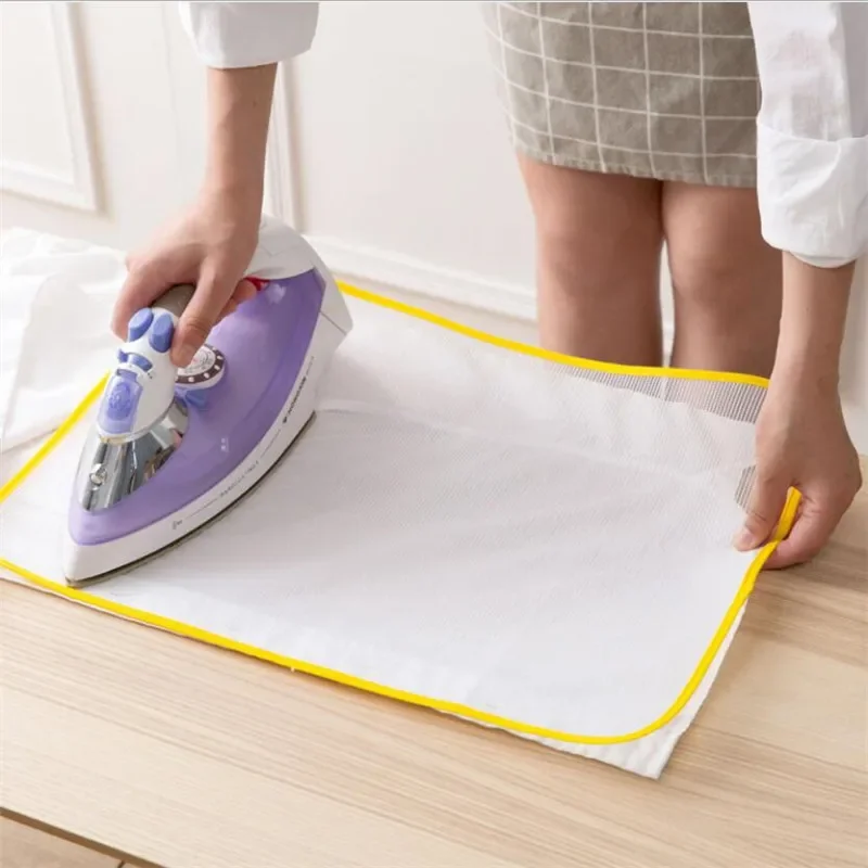 High Temperature Protective Insulation Ironing Board Cover Cloth Guard Press Mesh Random Colors Against Pressing Pad Ironing