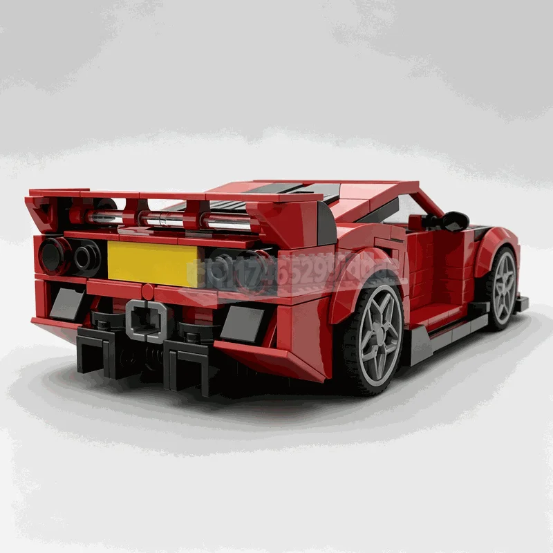 NEW 407Pcs Kimera K39 Stradale Sports Car Vehicle MOC Brick Model Custom Puzzle DIY Assembly Technical Building Blocks Toy Gift