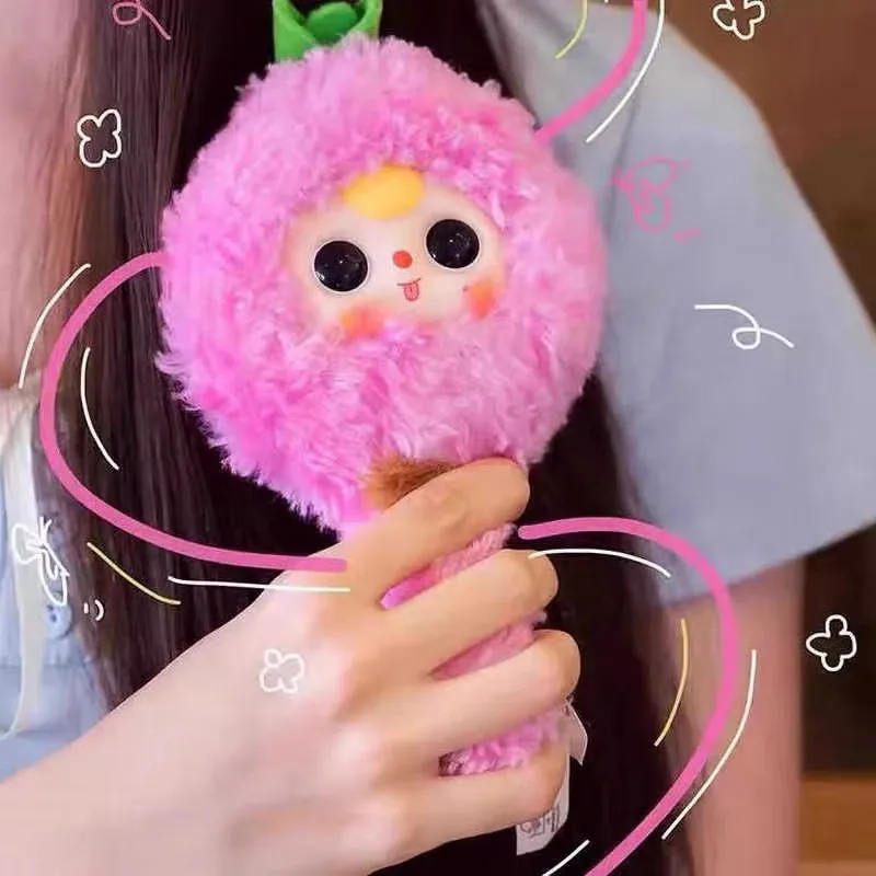 

New Baby Three Let Me Comb Your Hair Plush Blind Box Cute Fruit Doll Personalized Design For Girls Trendy Toy Gifts