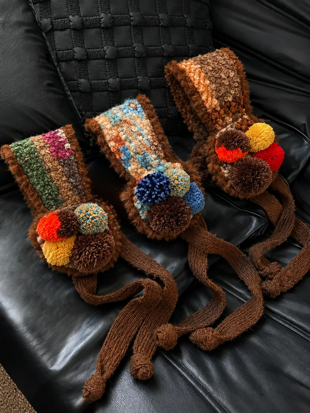 retro-knitted-furry-ear-muffs-women's-winter-warm-windproof-tie-on-ear-covers-cute-style-for-outdoors-in-cold-weather