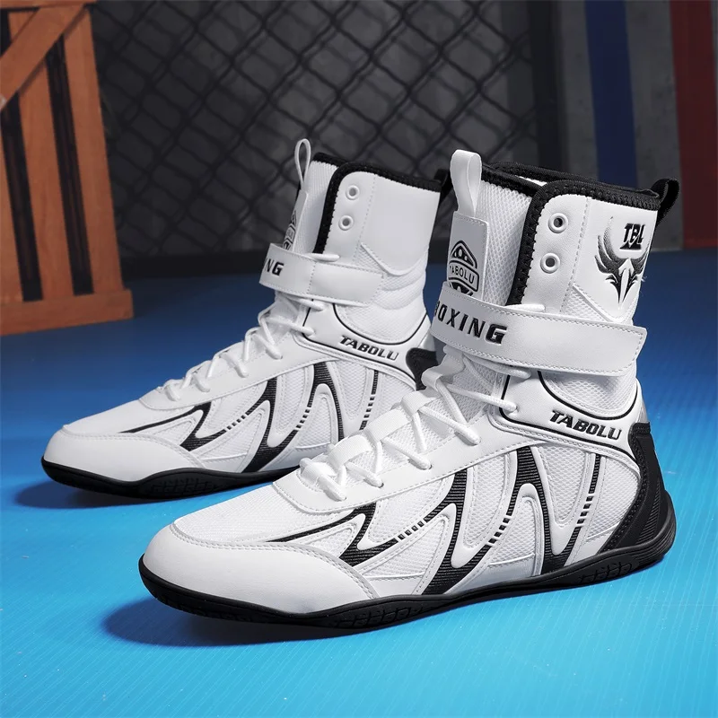 

Боксерские кроссовки для тренировок и соревнований, профессиональные, дышащие, для борьбы, приседаний, мужские