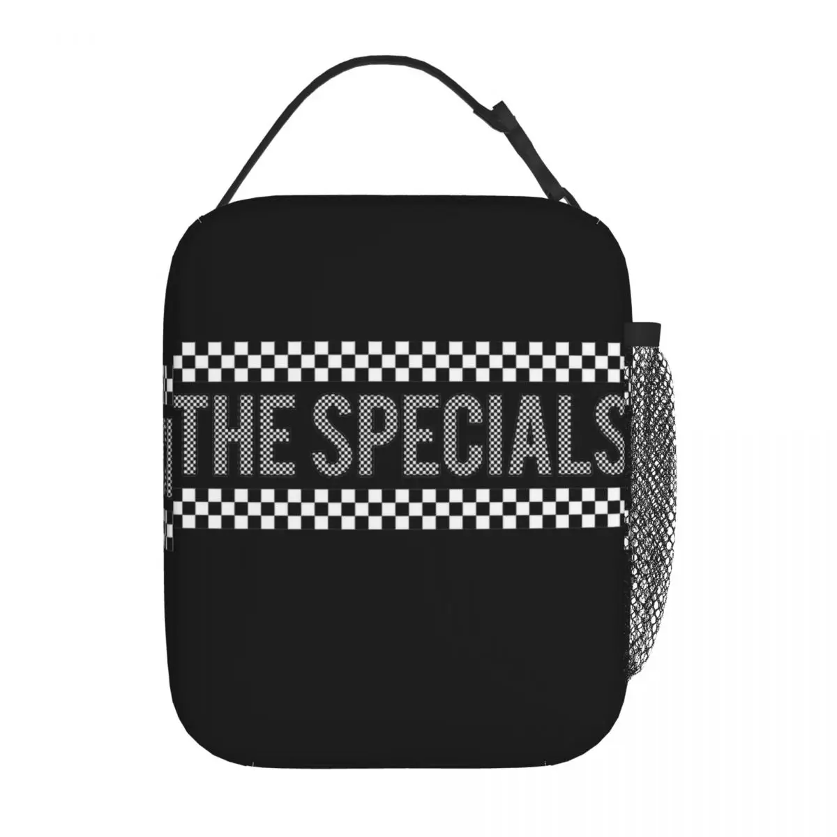 The Specials Ska Checkered Insulated Lunch Bags 2 Tone Music Food Container Bags Portable Cooler Thermal Lunch Boxes For Work