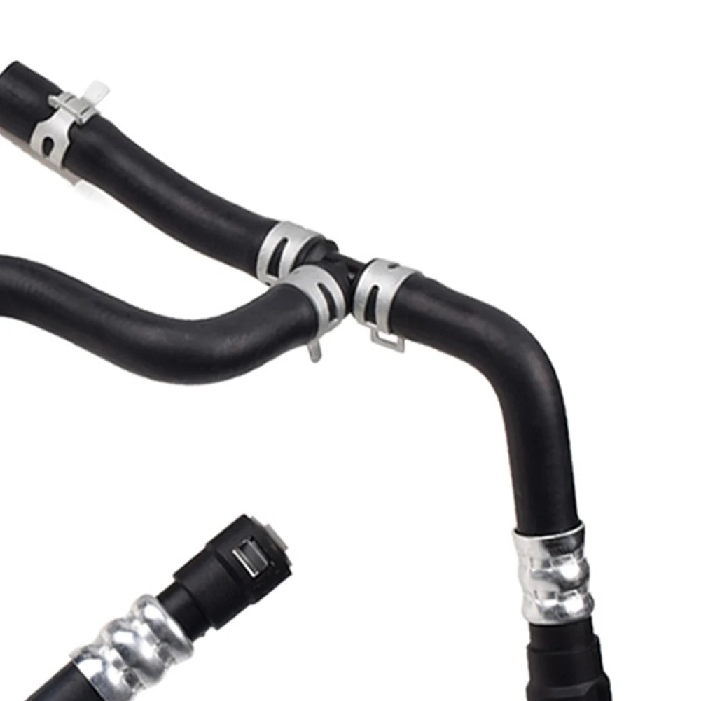 

For Heater Core Replacement Heater Hose Set Heater Core Hose Black Direct Replacement Compatible For Buick Enclave 2008-2017