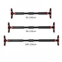 Horizontal bar indoor pull-up door frame free punch sports hanging bar door frame fitness equipment  gym equipment for home