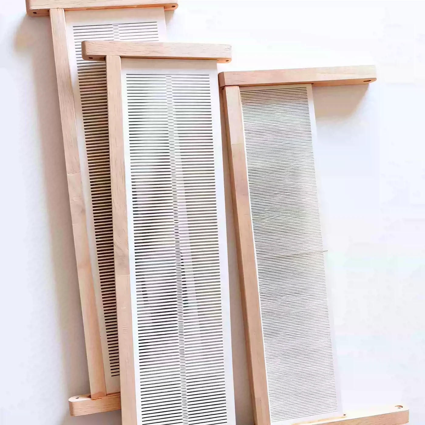 Handmade Solid Wood Loom | Compact Desktop Loom for Home Use | Traditional Loom | DIY Craft Tool
