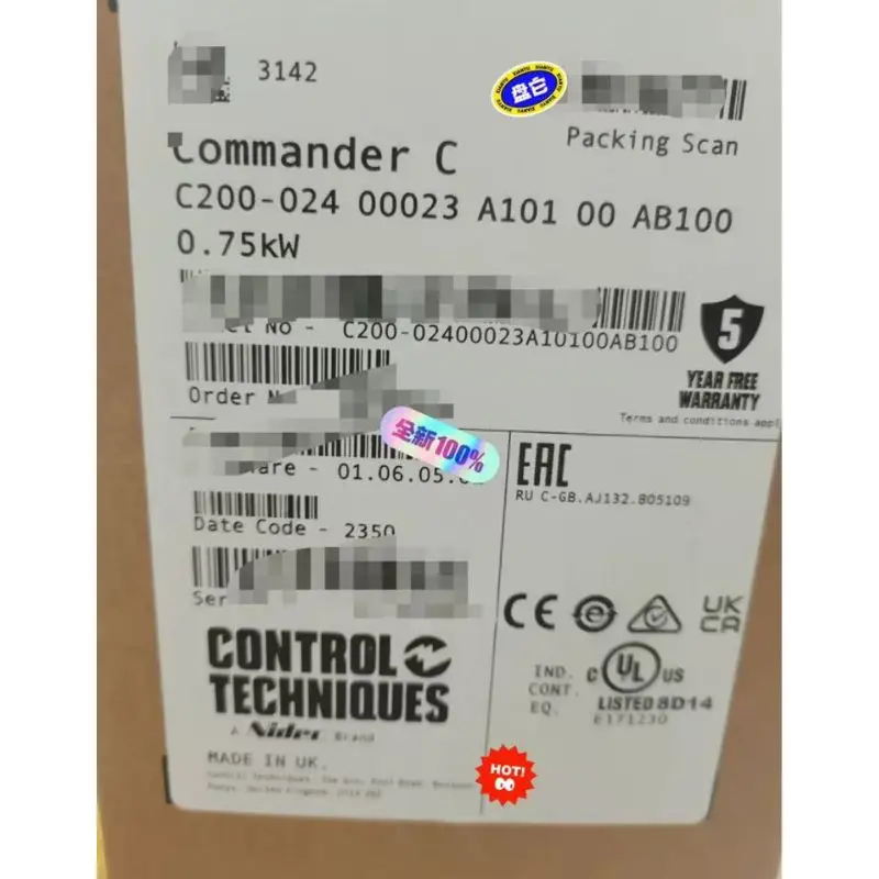 

New C200-02400023A 0.75KW inverter for fast delivery