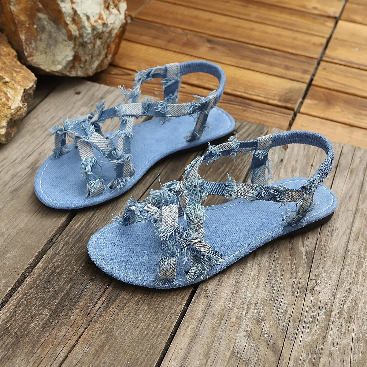 Casual Slip-On Cowboy Roman Sa - Sandals recension och pris