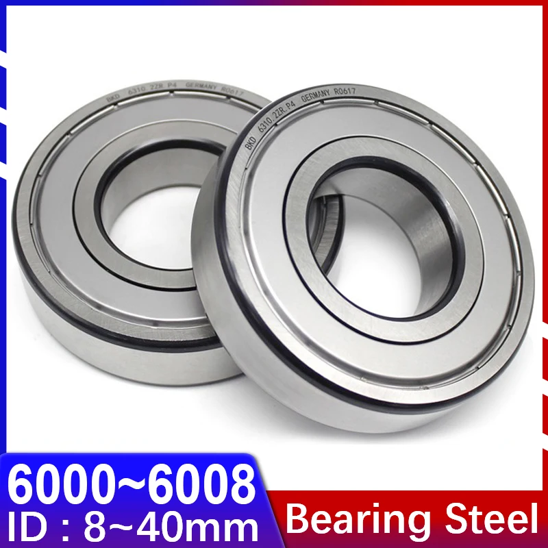 

6000 6001 6002 6003 6004 6005~6008 ZZ DDU RS High Quality Bearings High Speed Bearings Japan NSK Imported 17x35x10mm Bearing