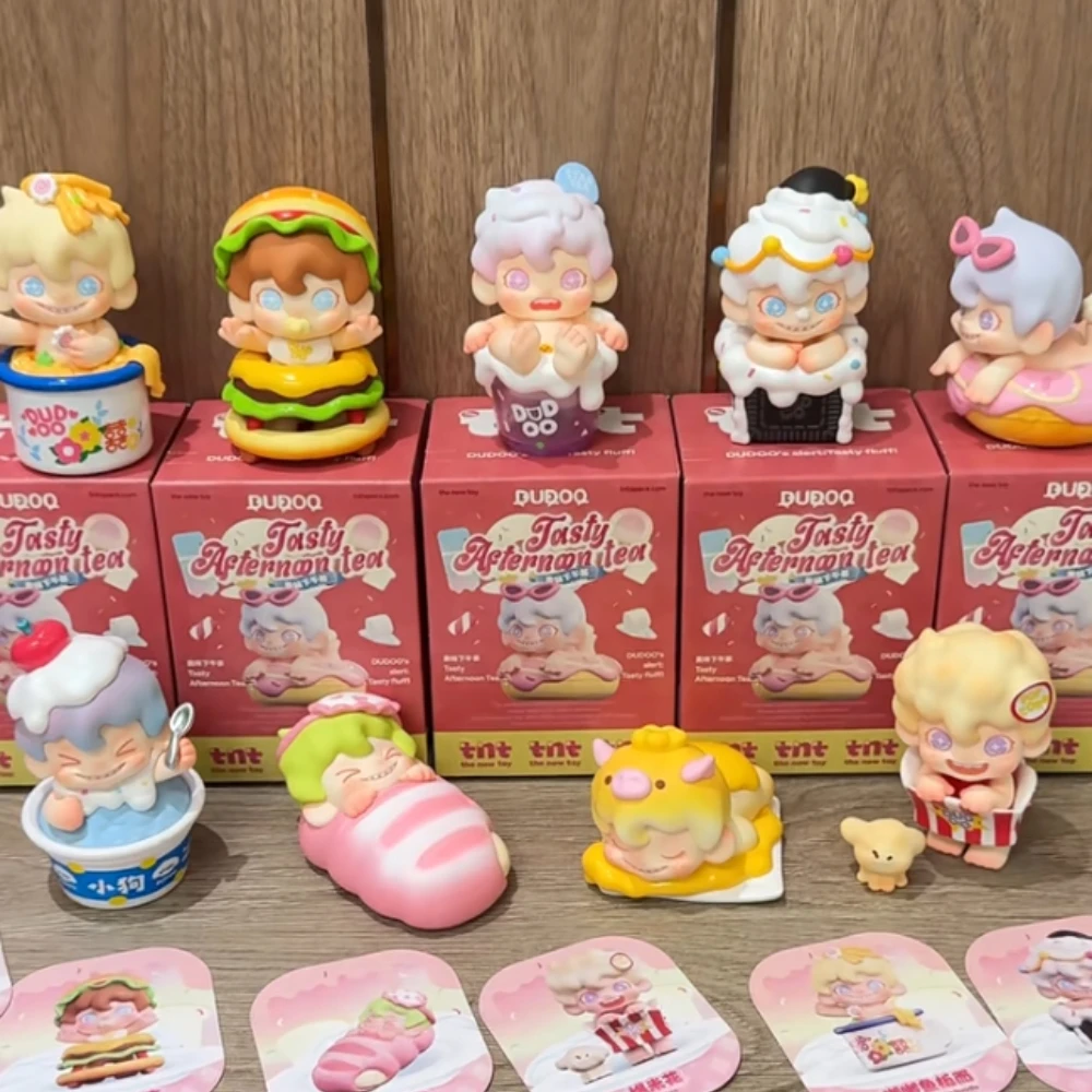 

Dudoo Tasty Afternoon Tea Blind Box Cute Action Figure Mystery Box Anime Figure Surprise Bag Cartoon Collection Model Anime Doll