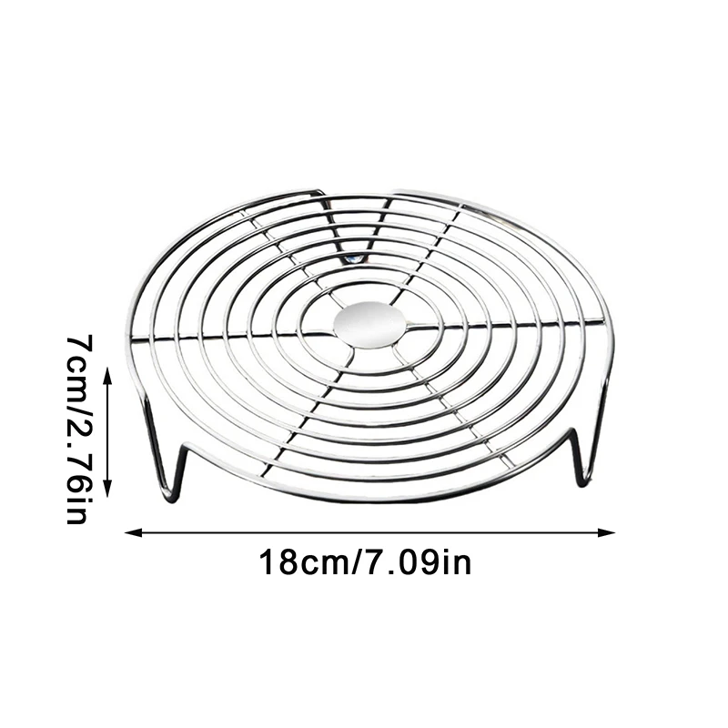 Stainless Steel Steamer Rack Multifunction Pot Steaming Tray Dumplings Eggs Grill Stand Kitchen Tableware Cooking Utensils