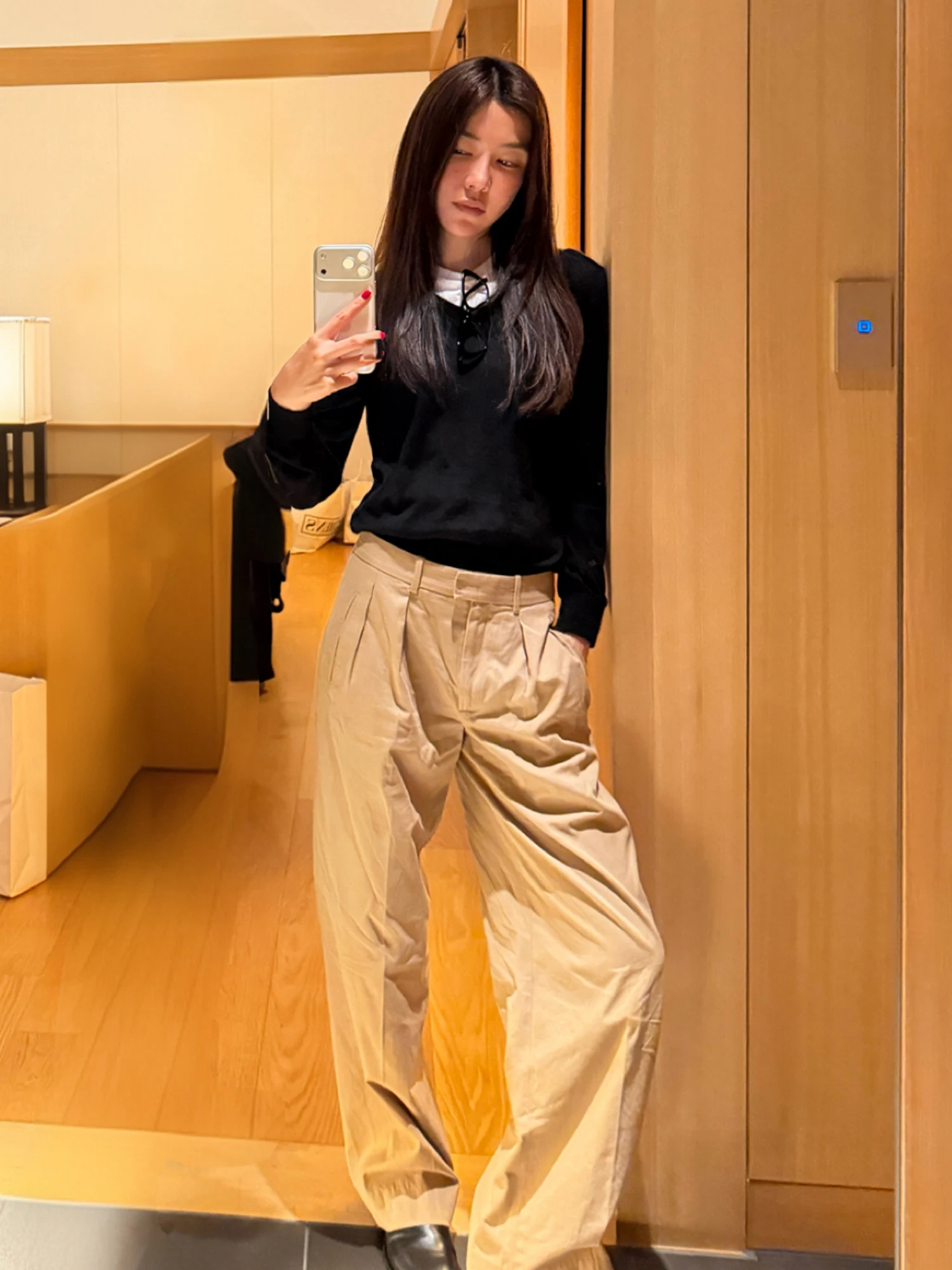 

Ультратонкий круглый свитер из кашемира ROMI STUDIO 'Cloud Sensation' для женщин, вязаный, из козьего кашемира, RWCWST700