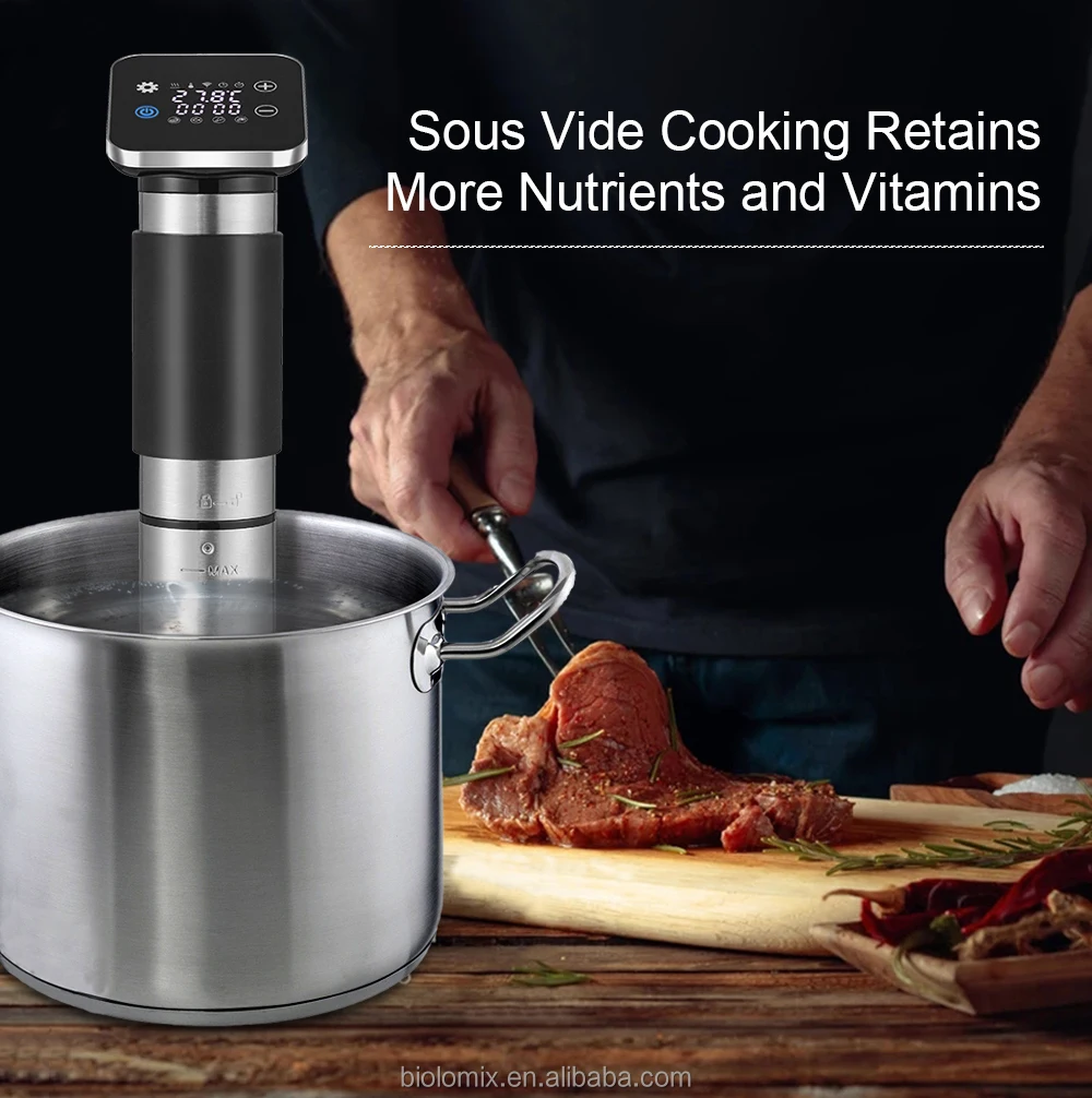 Electric 1300W Machine Immersion Circulator Thermal Immersion Machines Sac Appareil Cuisson Sous Vide Slow Cooker WIFI 2022