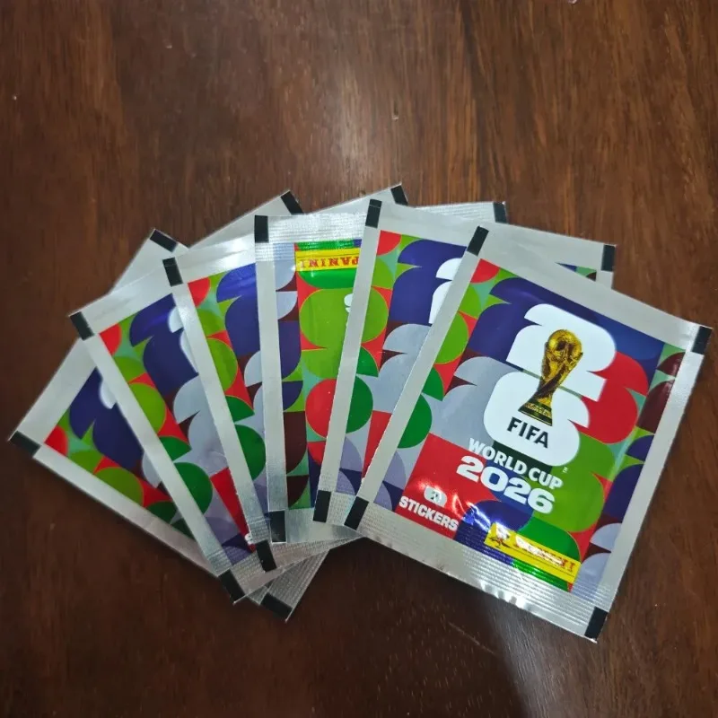 Panini 2026 World Cup Sticker Box Soccer Football Collectibles Player Sticker 50Packs Complete Album Gift For Teen Football Fans image 4