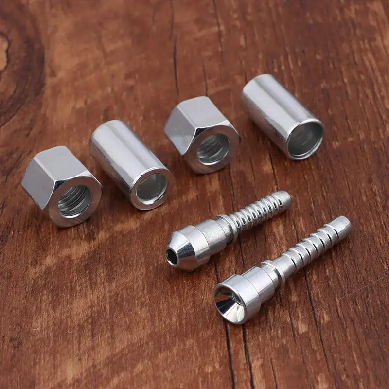 2Sets High Pressure Washer Hose Insert Fittings Car Washer Hose Fittings Twist Connector D14MM Ring Nut M14 Fitting Connector