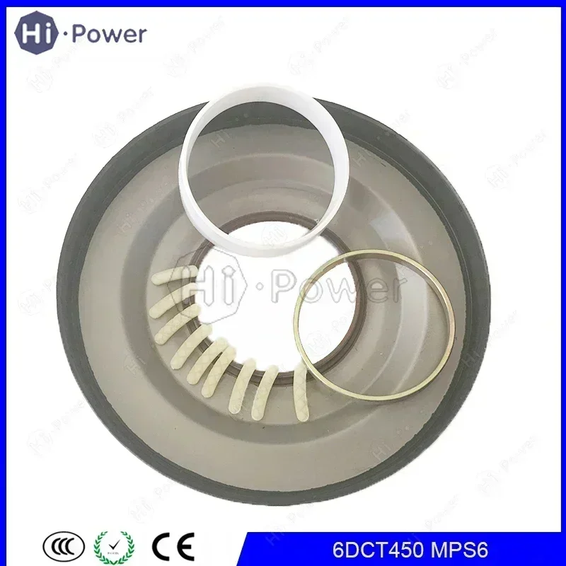 6DCT450 MPS6 Car Gearbox Front Oil Cover Kit For Journey Evoque Galaxy Mondeo Auto Transmission Clutch Cover Oil Seal Kit