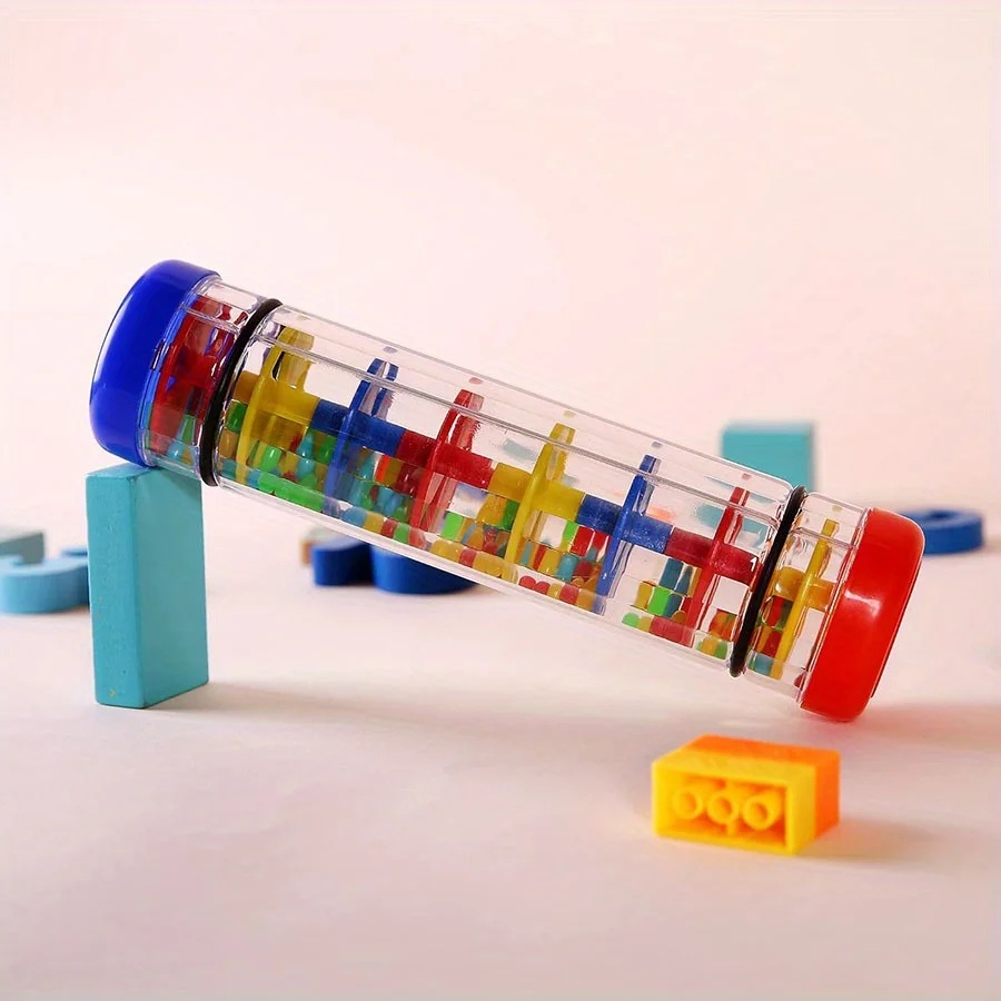 20 سنتيمتر البلاستيك المطر عصا ASMR التنويم المغناطيسي الصوتي الدعائم الأبيض الضوضاء مهدئا الإجهاد تخفيف لعبة الكلاسيكية الإبداعية أورف يلعب JXB