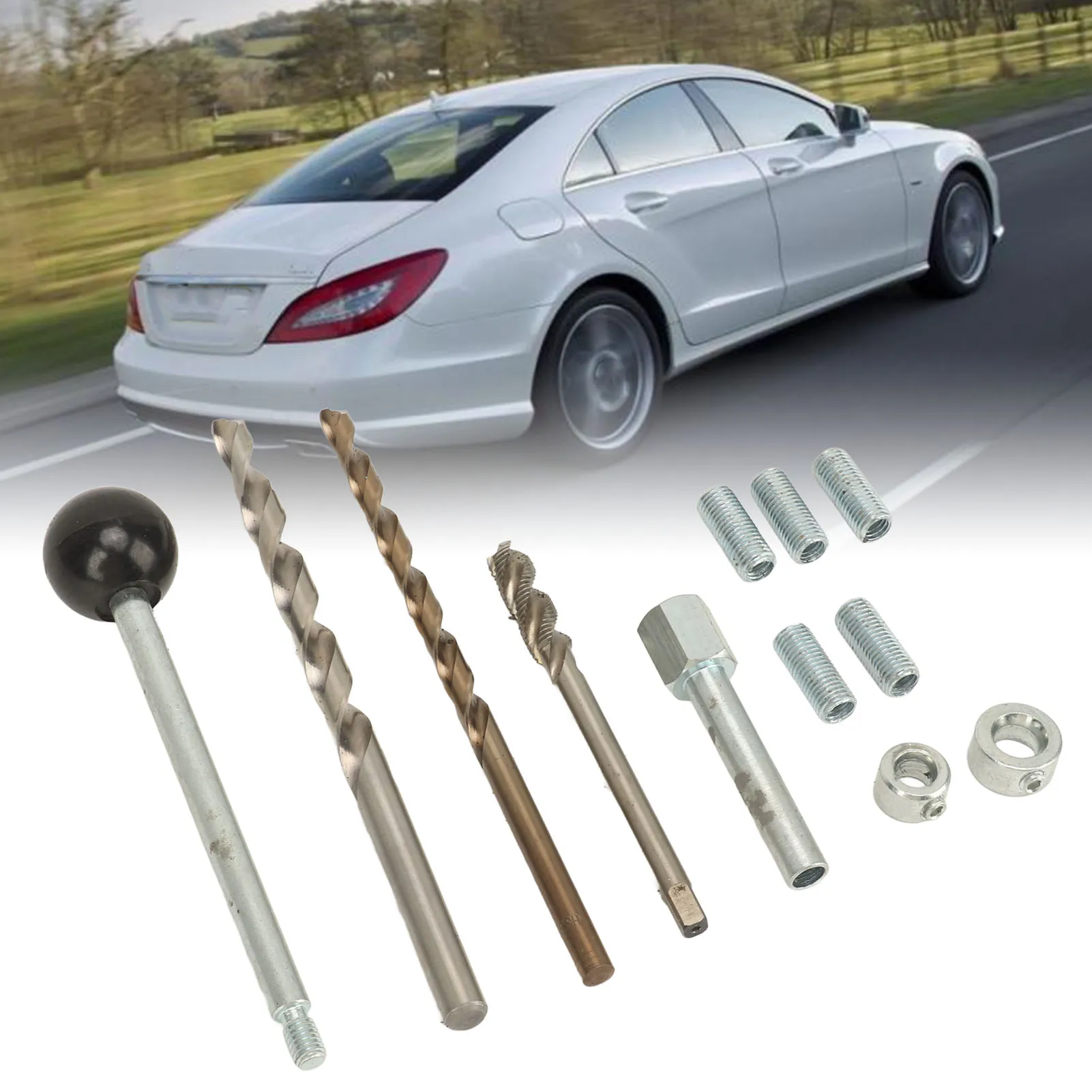 

Комплект для ремонта резьбы зажимного болта форсунки, высокопрочная замена для двигателей, инструмент для ремонта зажимного болта форсунки