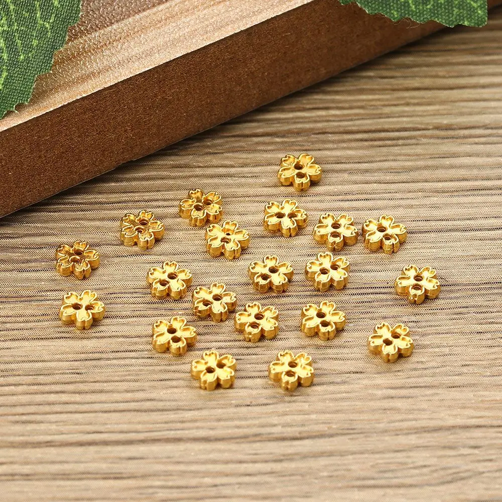 Gift Accessories Dollhoues Miniature 4 Colors Mini Buttons Metal Flower Buckles DIY Doll Clothes Clothing Sewing Buckle