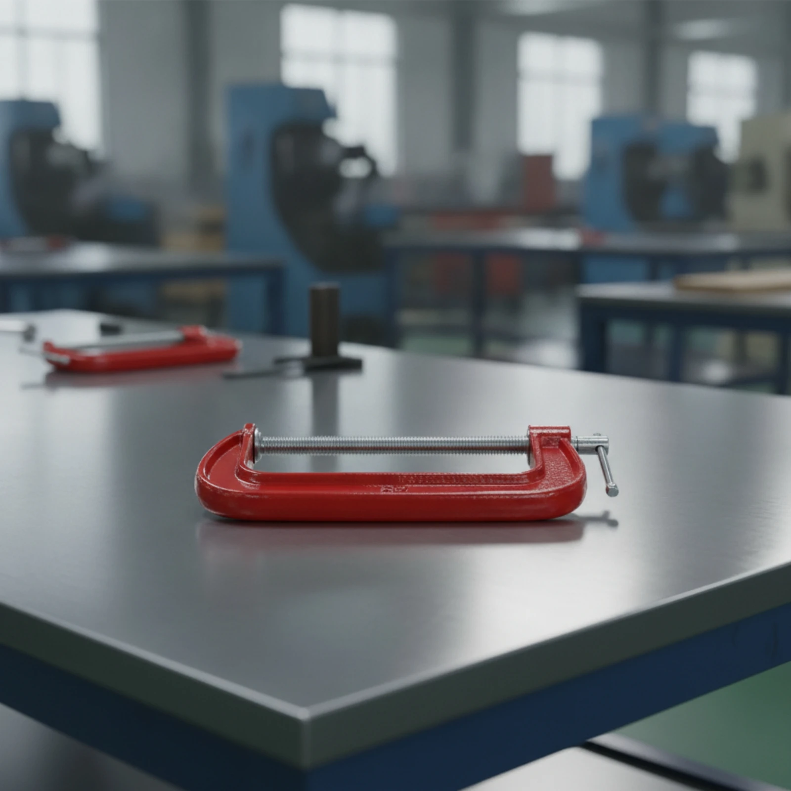 C-Clamp with T-Handle Heavy-Duty C Clamp Long-Lasting Small for Woodworkers, Carpentry, Workshop