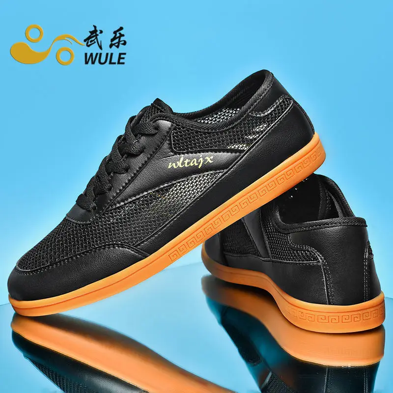 Chinesische Stil Frauen kausale atmungsaktive Turnschuhe bequeme Tai Chi Kampfkunst Kuh Sehne Sneaker Team Performance Match Schuhe