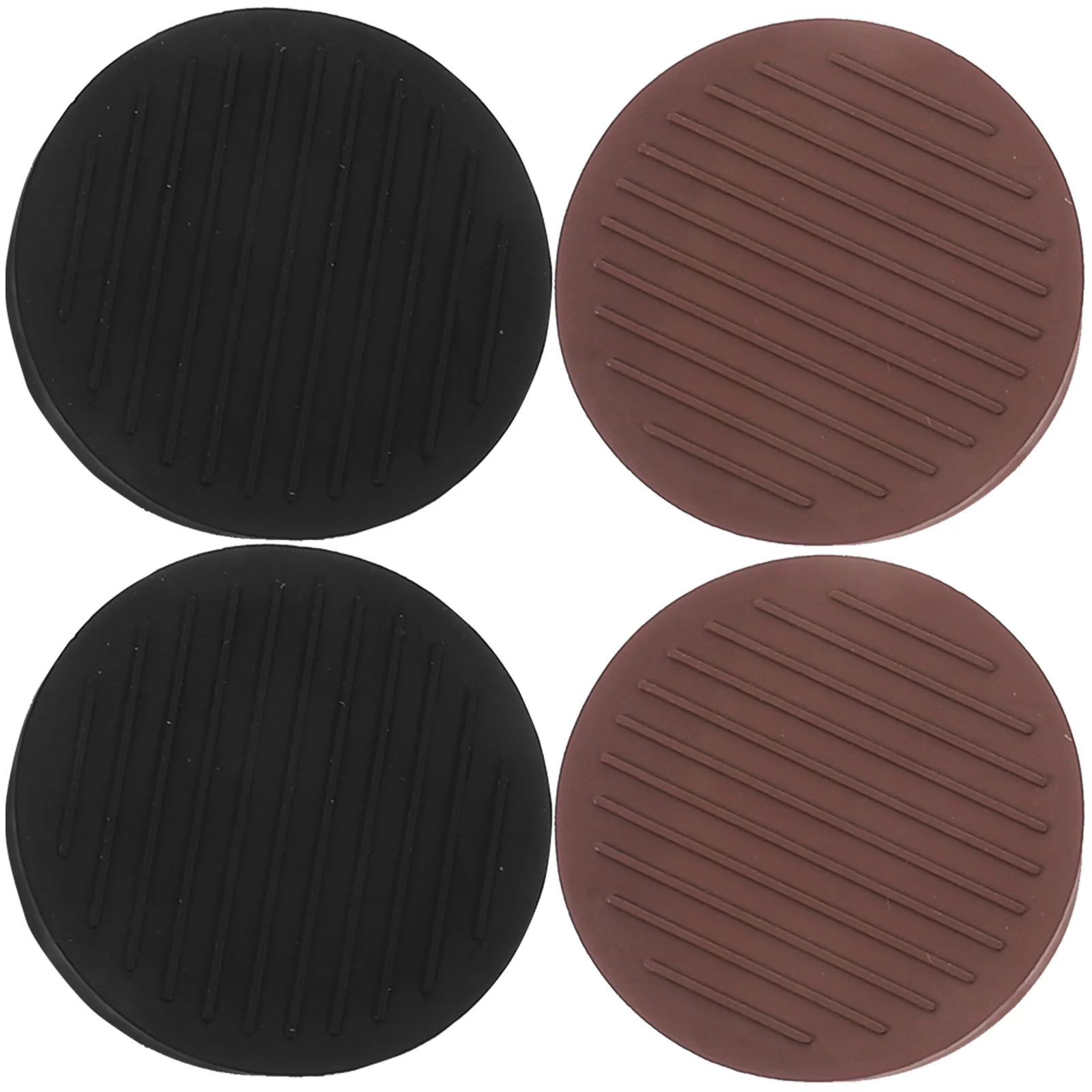 

4Pcs Furniture Feet Protective Pads Wear Resistant Non Slip Soundproof Scratch Resistant Compact Furniture Coasters Chair Wheel