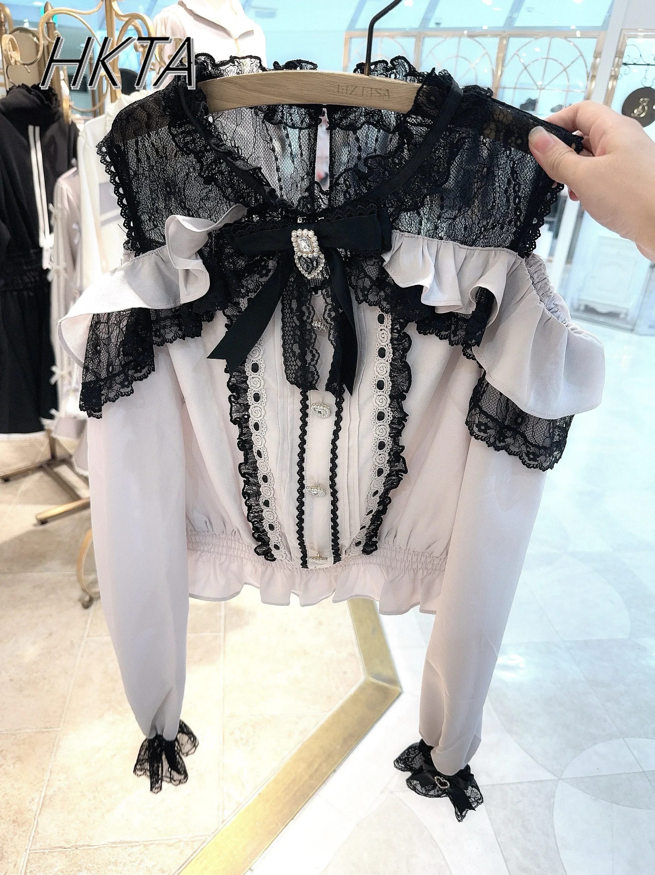 Thumbnail 4 - #31 New Chiffon Blouse Tops Arrivals