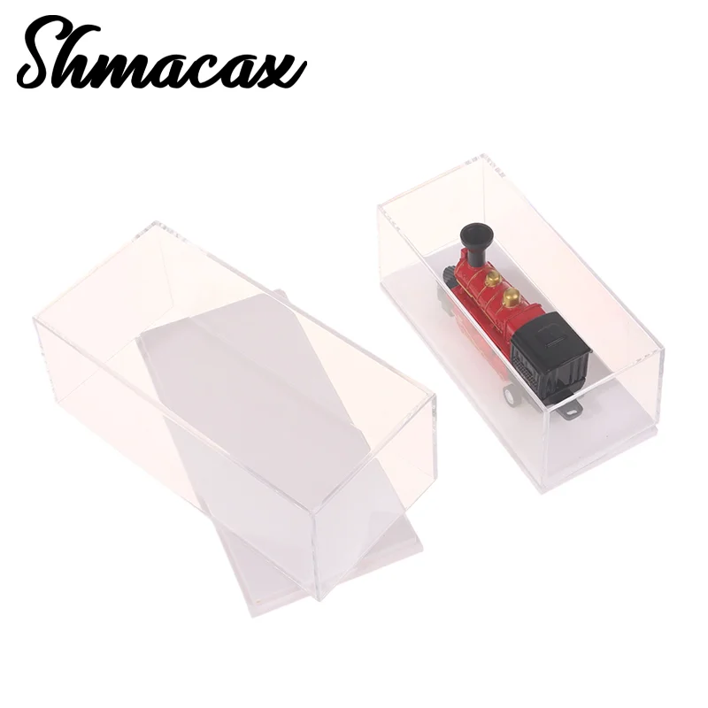 1:64 Schaal Auto Model Display Box Transparant Acryl Stofdichte Case Harde Cover Verzamelbare Miniatuur Figuur Speelgoed Bescherming