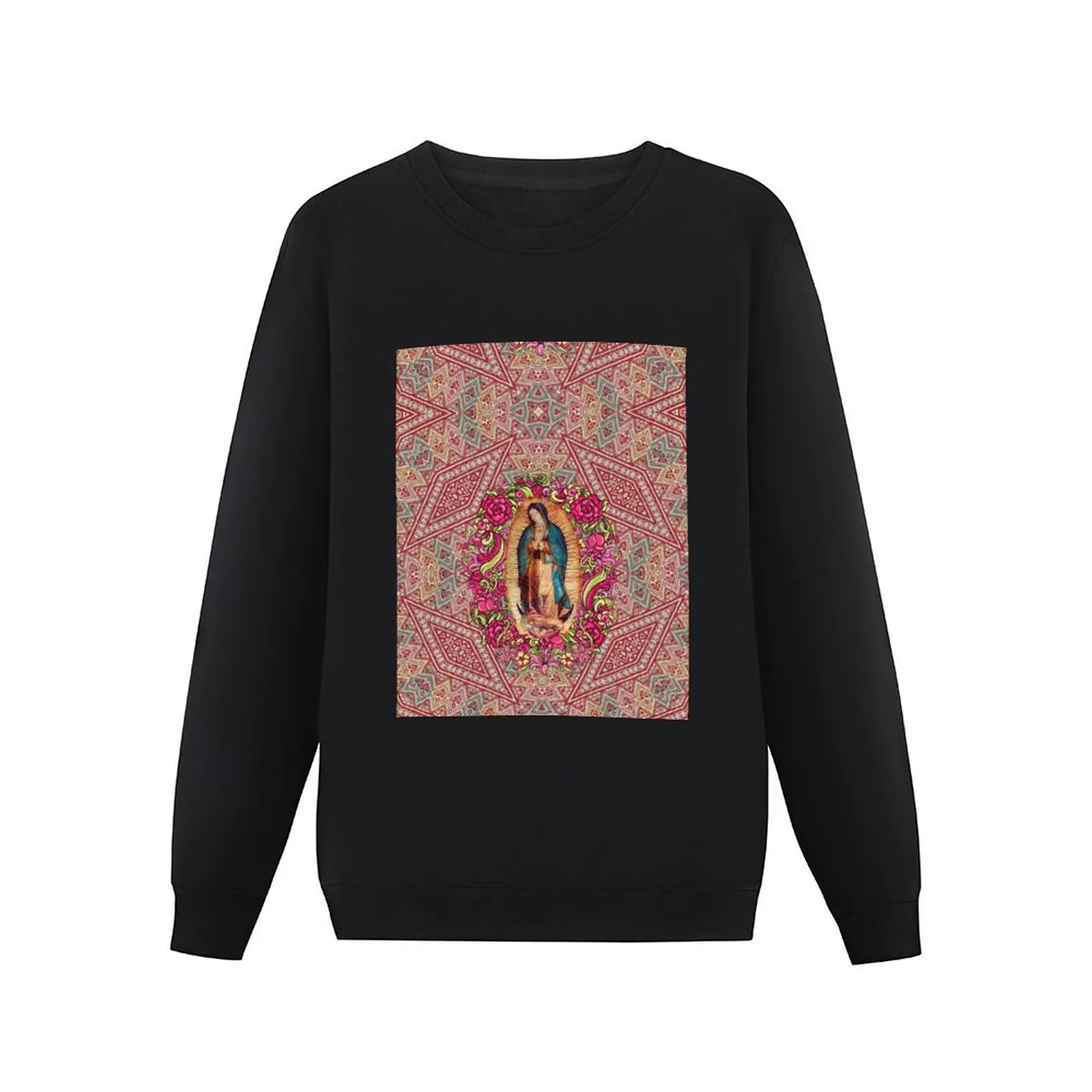 Our Lady of Guadalupe Virgin Mary Mexican Virgin Mary Pullover Hoodie hooded shirt anime clothes hooded sweatshirts