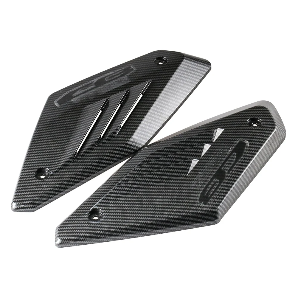 Guarda do Painel Lateral do Quadro da Motocicleta da Fibra do Carbono Protetor da Tubulação da Entrada Tampa para Cb650r2023 2023 2023
