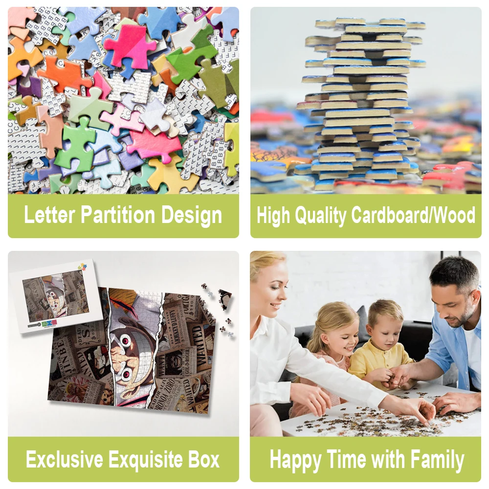 Een Stuk Krant Poster Legpuzzel Multi-Size 200/300/500/1000/1500 Stuks Hout/karton Puzzels Diy Educatief Speelgoed