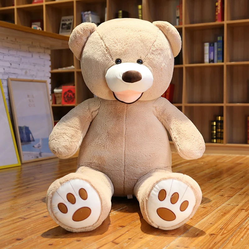100CM Giant American Bear Plush Toys Soft Stuffed Cartoon Animal Doll Soft Teddy Bear Hug Pillow Toys For Birthday Gifts