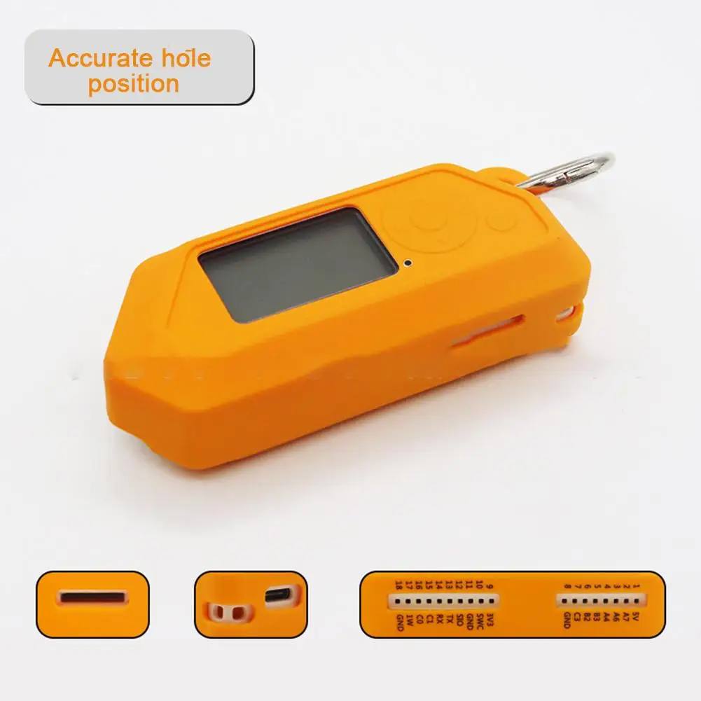 Silicone Case Anti-Drop Shockproof Game Anti Scratch Soft Protection All-inclusive Case Cover For Flipper Zero Game Accessories