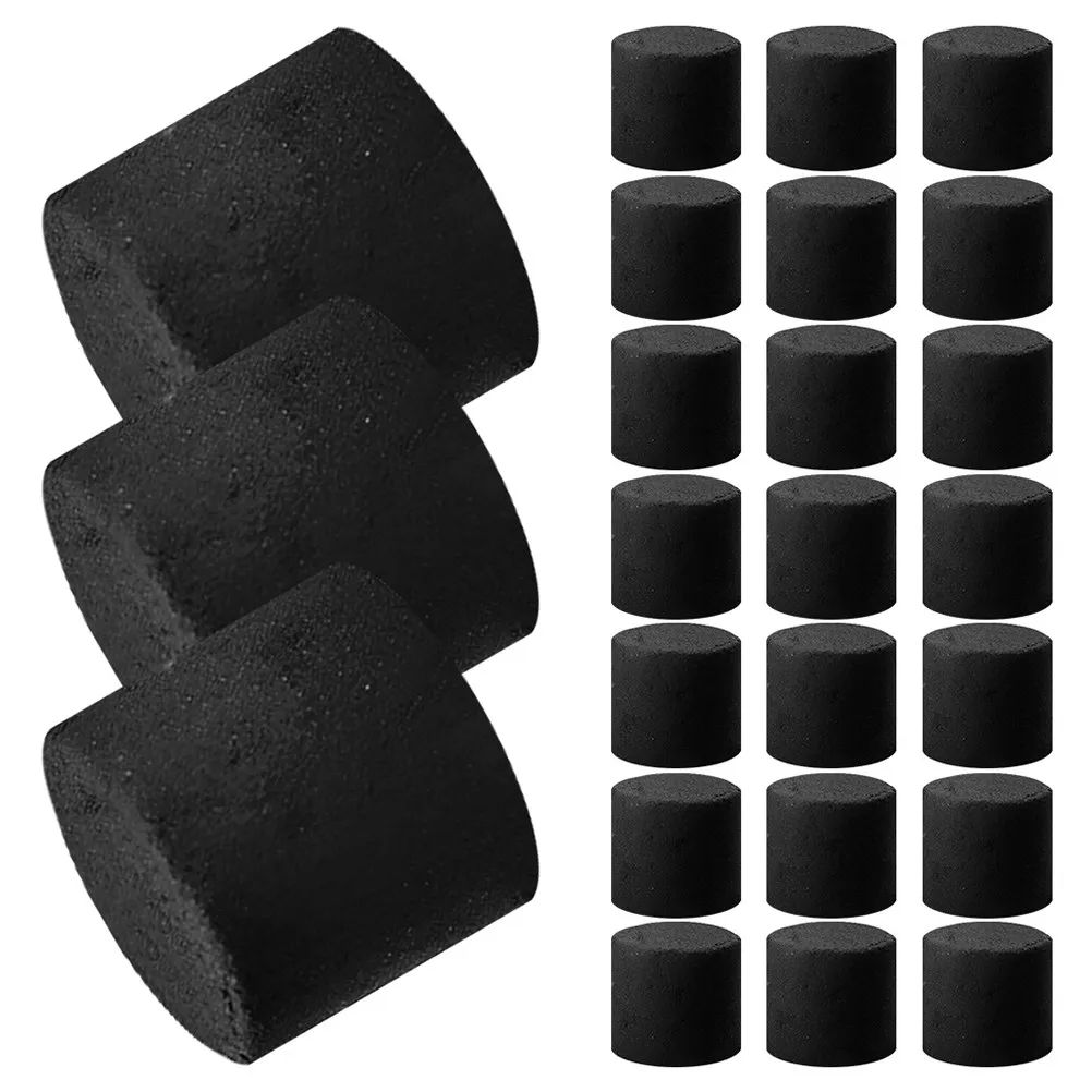 25pcs Carbon Balls Charcoal Tablets Incense H warmer Household Censer Charcoal Wood Censer Household Outdoor Aroma