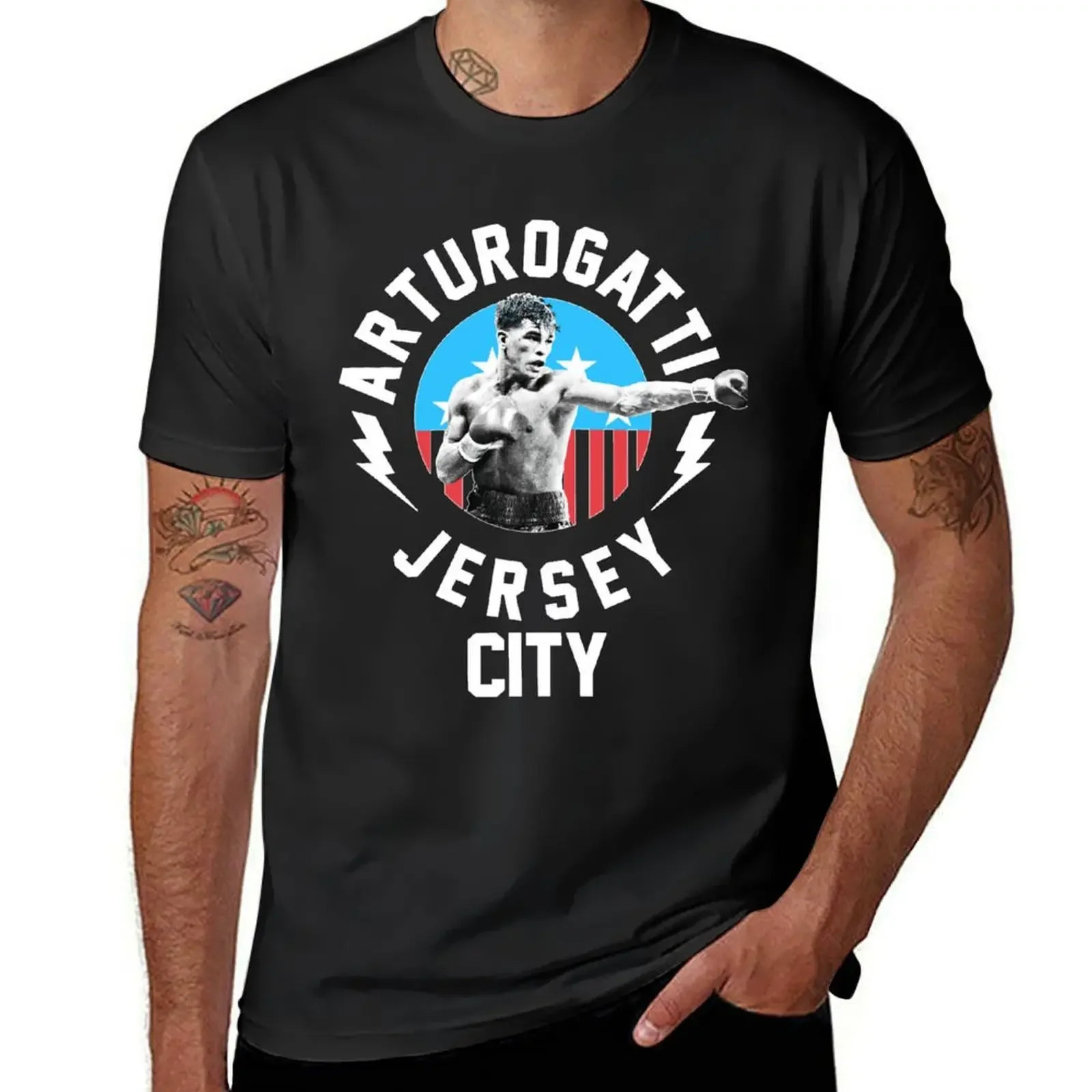 Arturo Gatti Jersey City Essential Funny T-Shirt graphic t shirt vintage street wear sweat t shirts men