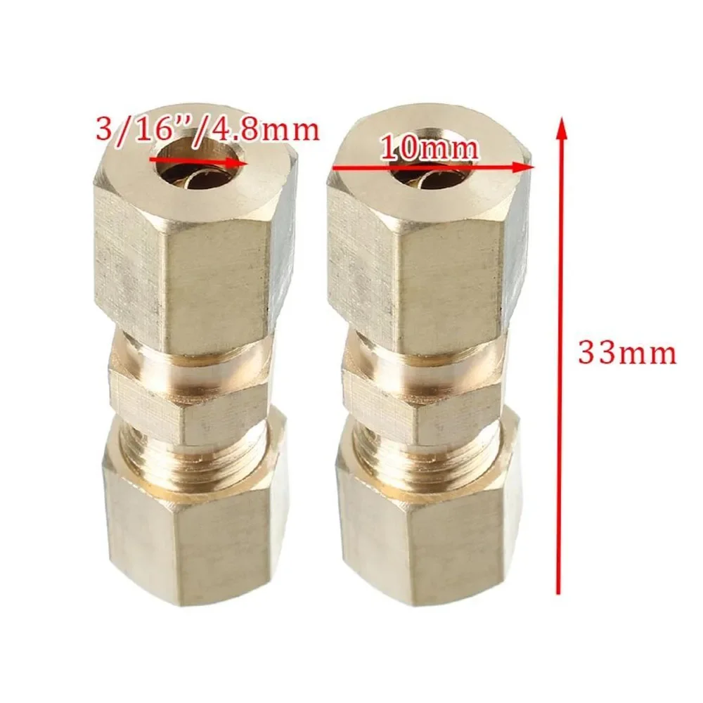 Compression Copper Tube Union 3/16\