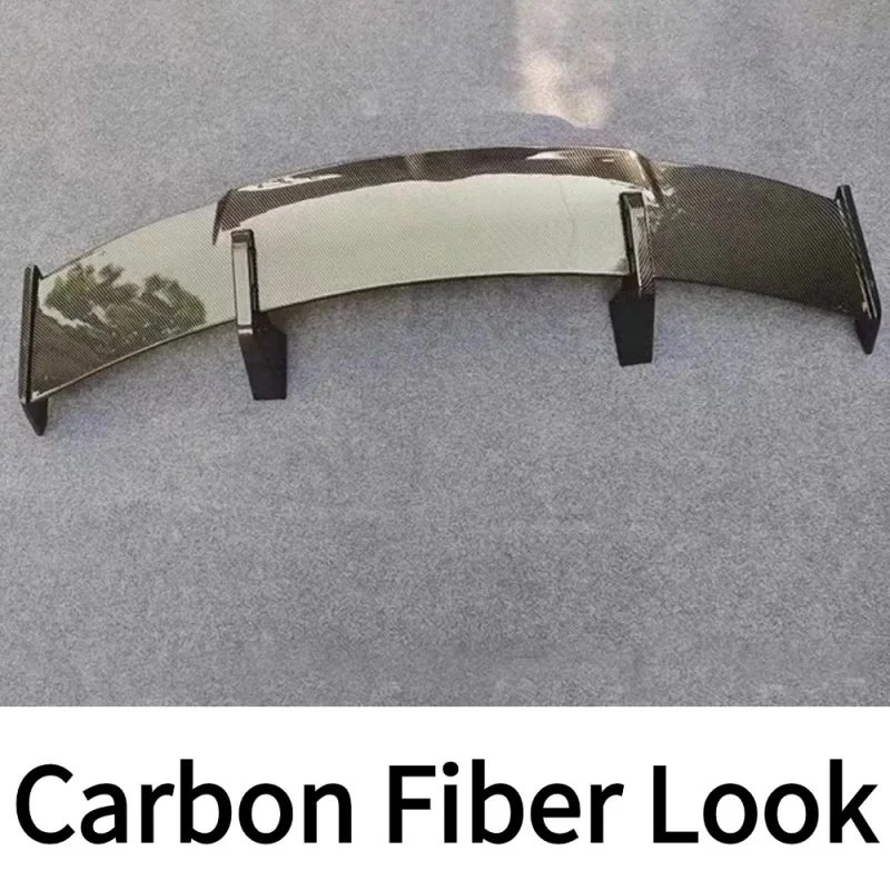Universal Rear Spoiler with Fins, Aero Sport Tuning Parts for Multiple Models