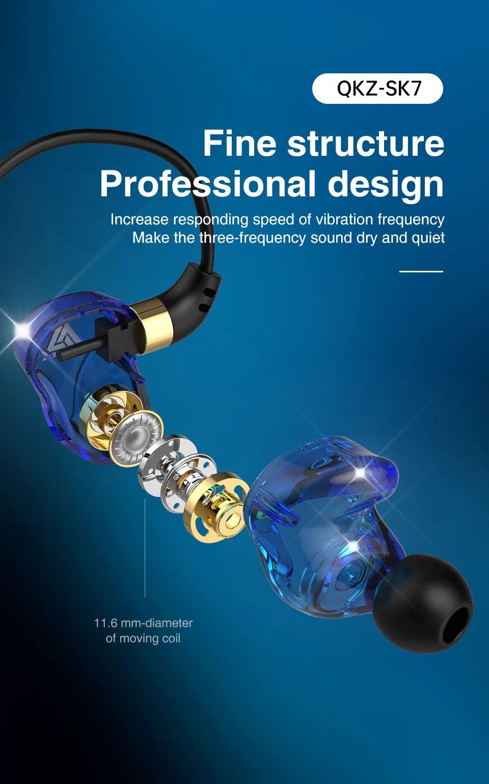 Qkz SK7 Wired Earph… - image