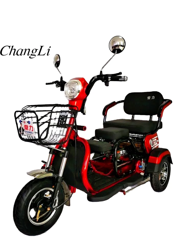 Changli Cheap 3 Wheel Electric Tricycle Suitable For Passenger Transportation Export To Europe