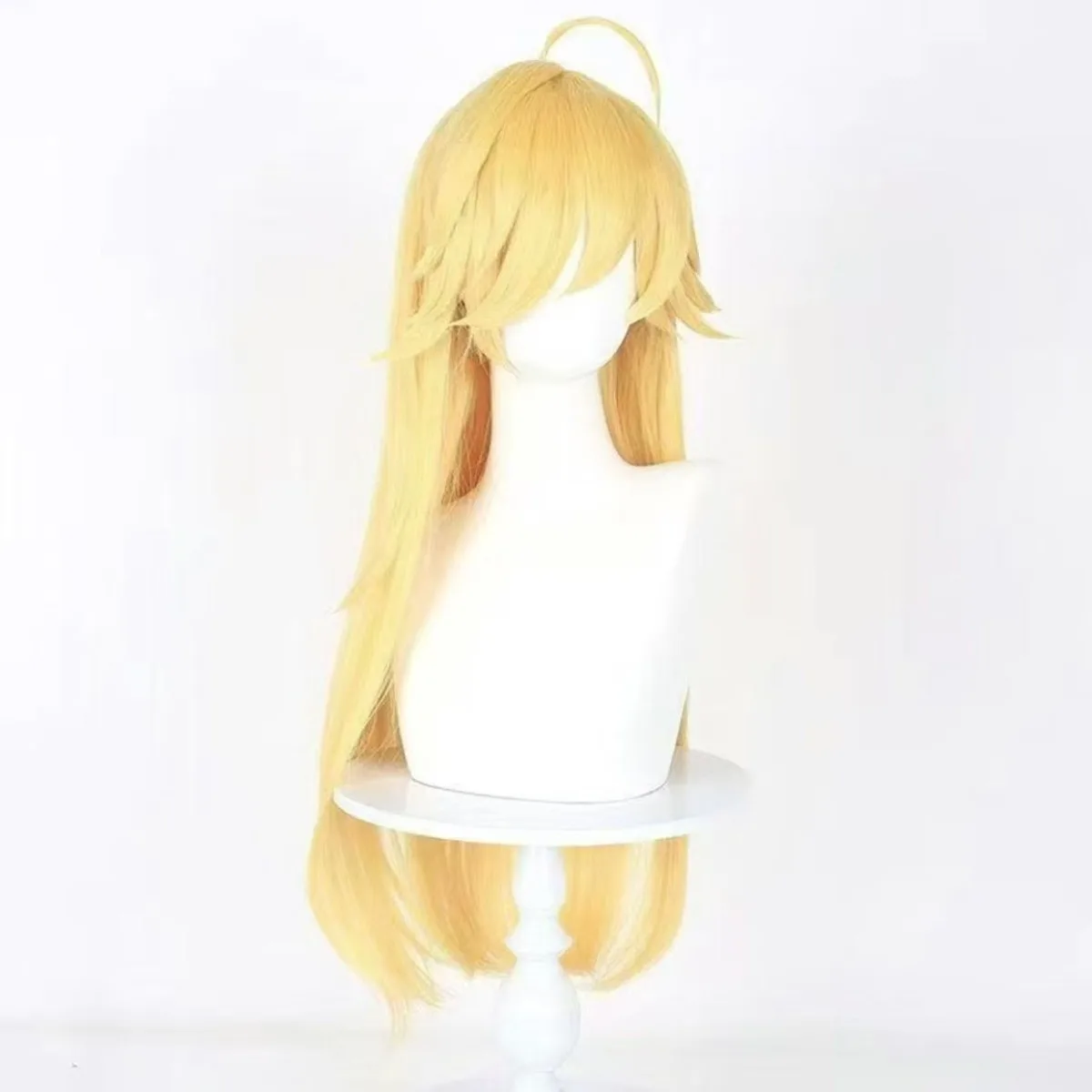 Panty Anarchy (Panty) Peluca de cosplay, peluca completa de pelo rubio de red rosa en stock Envío rápido