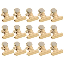 15 Pcs Magnetic Clip for Fridge Clamp Alphabet Magnets Kitchen Clips Photo Refrigerator