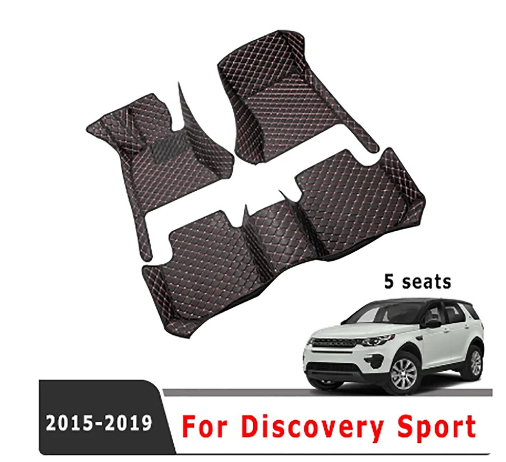 

Автомобильный коврик для Land Rover Discovery Sport 2019 2018 2017 2016 2015, аксессуары для интерьера на заказ, автомобильные напольные коврики