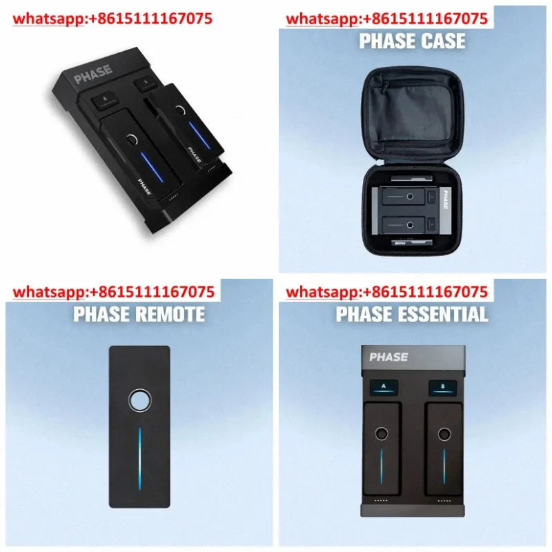 Wireless DVS System Phase DJ, Stylus-Free Turntable Controller Digital Vinyl System for DJ Software Traktor Serato Rekordbox